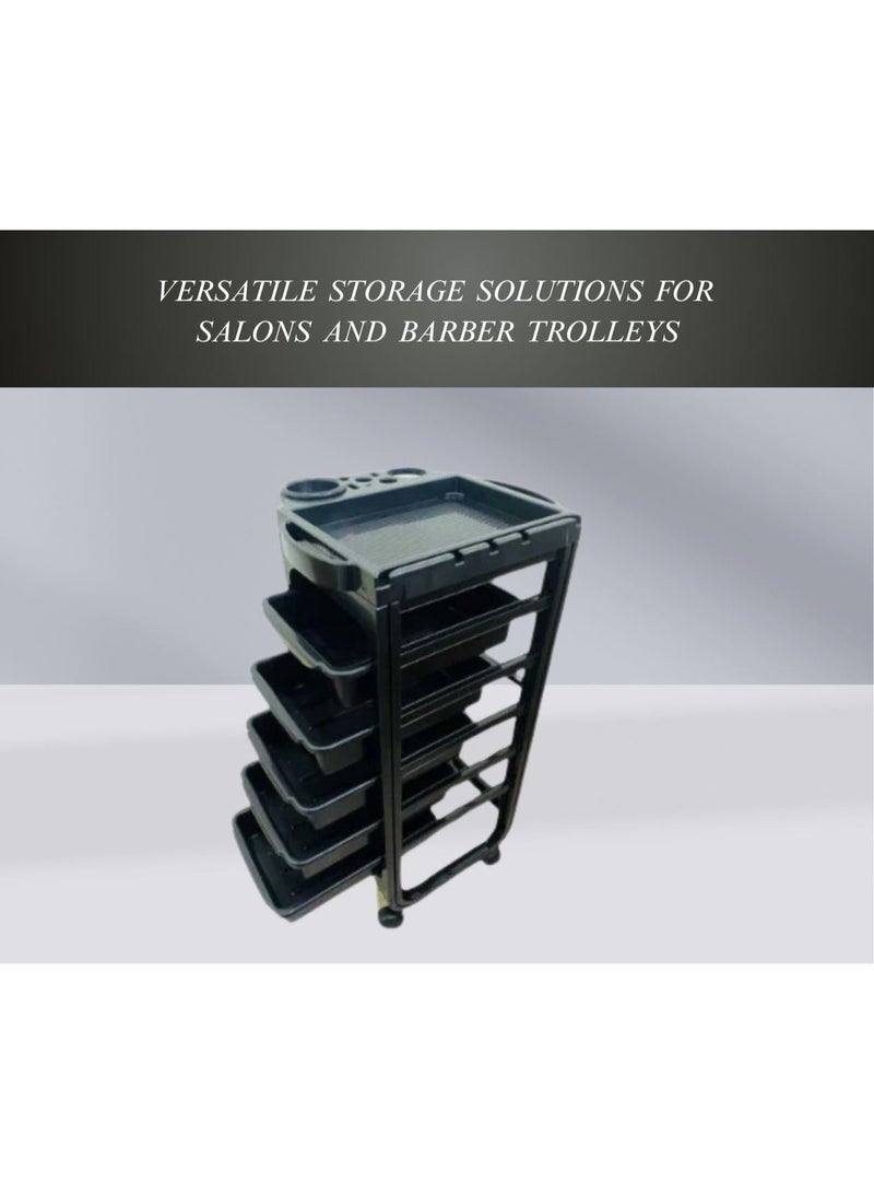 التداول الإلكتروني SD عربة صالون متعددة الوظائف، عربة حلاقة عالية الجودة، مساحة تخزين إضافية وتصميم متعدد الاستخدامات من إس دي إي تريدينج - Image 3